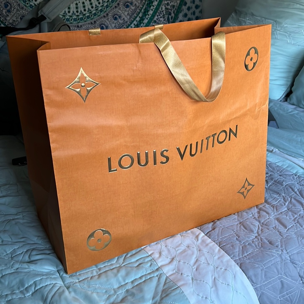 Louis Vuitton shopping bag